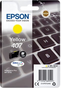 Epson Tusz T07U4 YELLOW 20.3 ml 1900 str do WF-4745