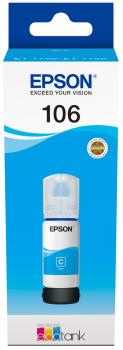 Tusz 70 ml EPSON 106 EcoTank Cyan